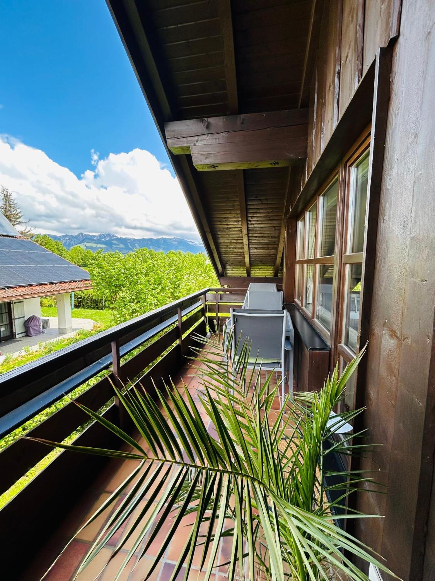 Schoenes Apartment Mit Traumhaftem Bergblick! Bihlerdorf エクステリア 写真