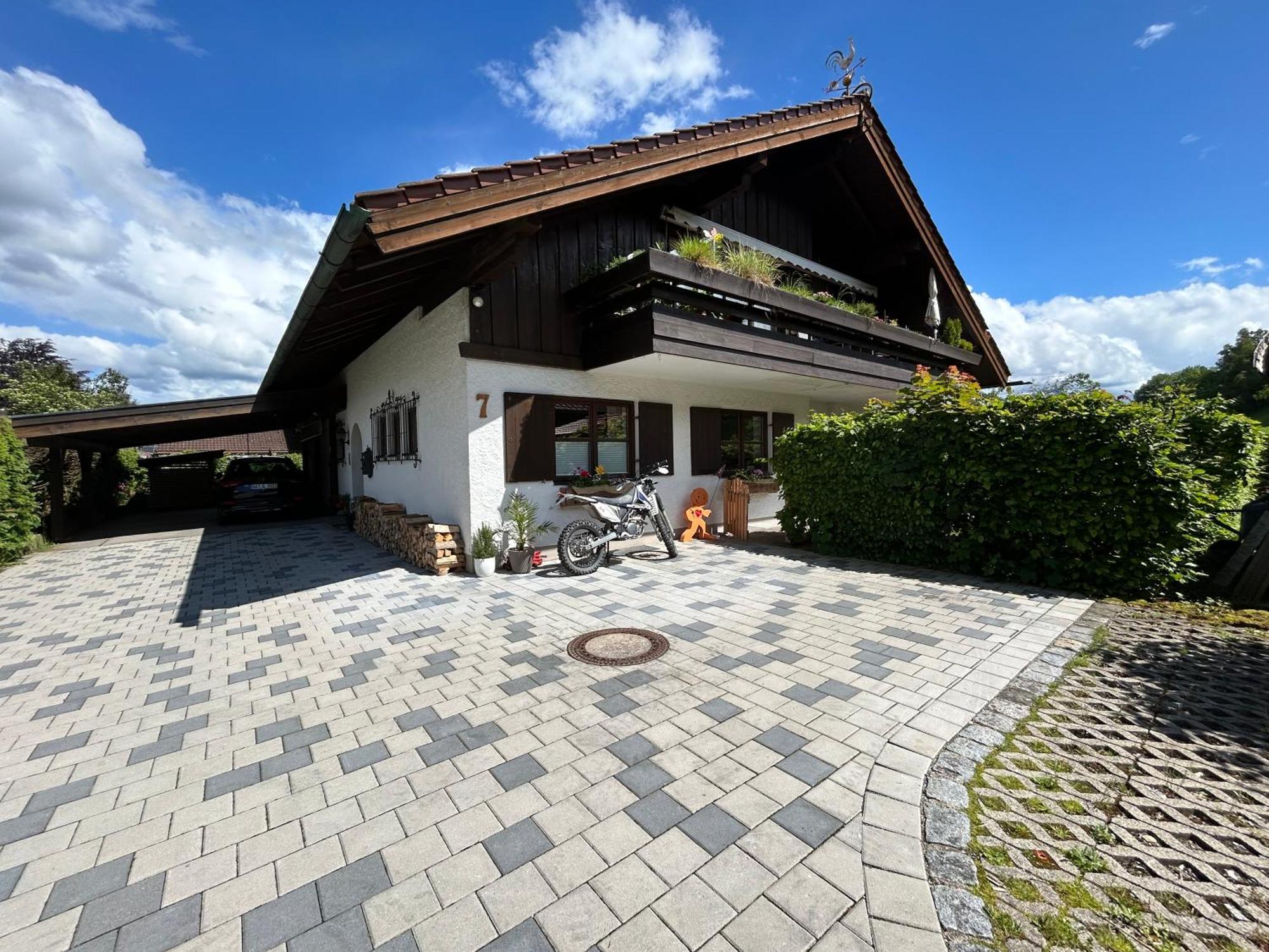 Schoenes Apartment Mit Traumhaftem Bergblick! Bihlerdorf エクステリア 写真